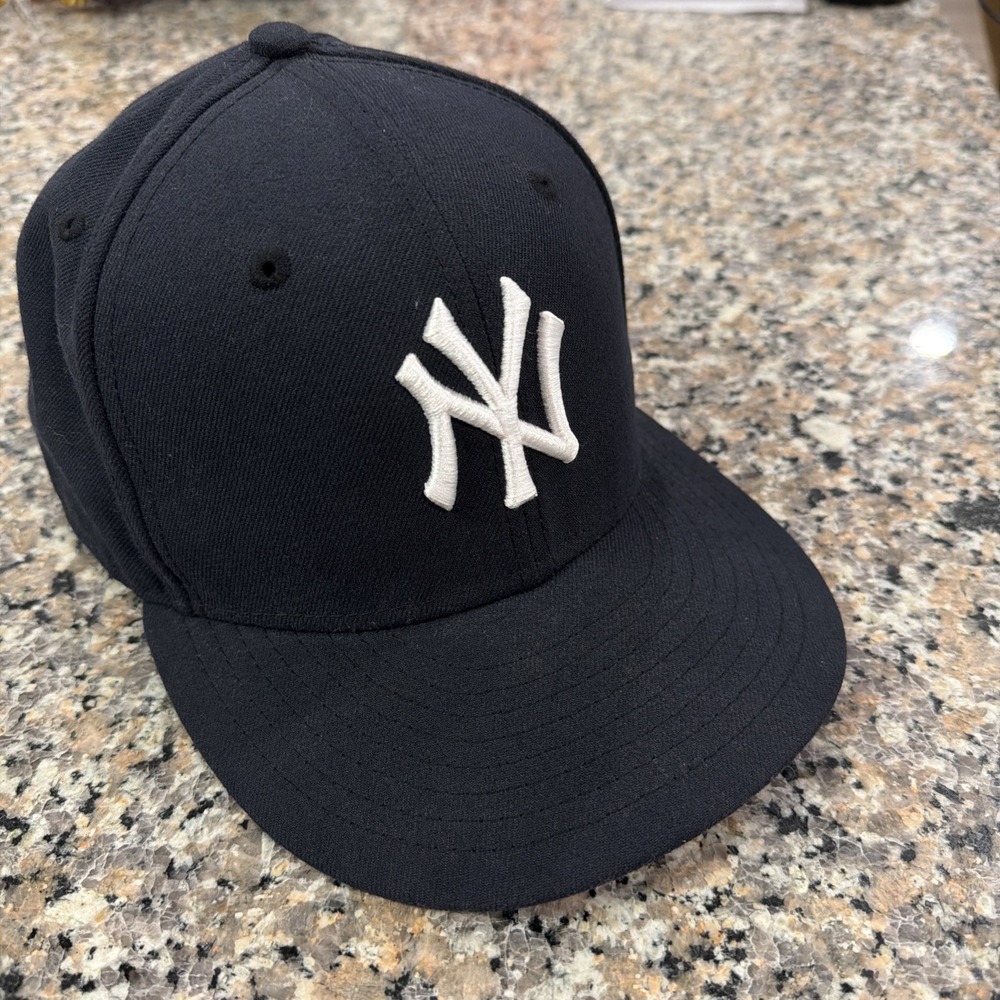 New York Yankees Official On Field Cap Navy New Era 7.5 MLB Baseball Cap
